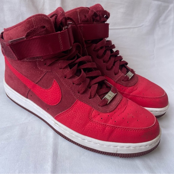 Shoes - Nike AF1 Ultra Force Mid Gym Red Women’s Sz. 9.5